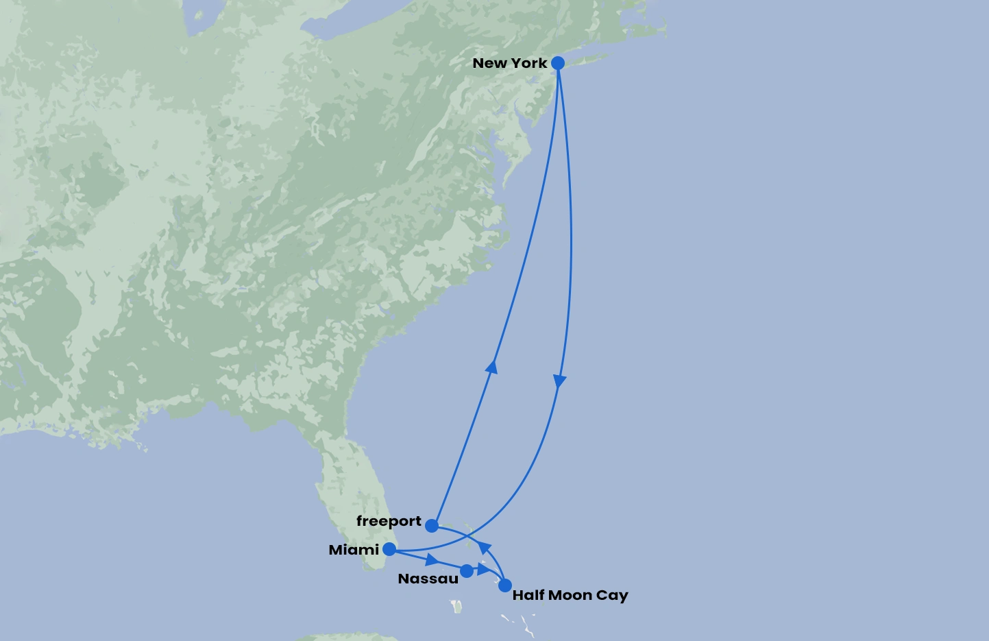 New York & The Bahamas with Carnival Venezia